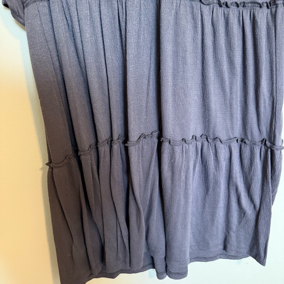 Knox Rose Navy Babydoll Dress Size Medium - Picture 7 of 7